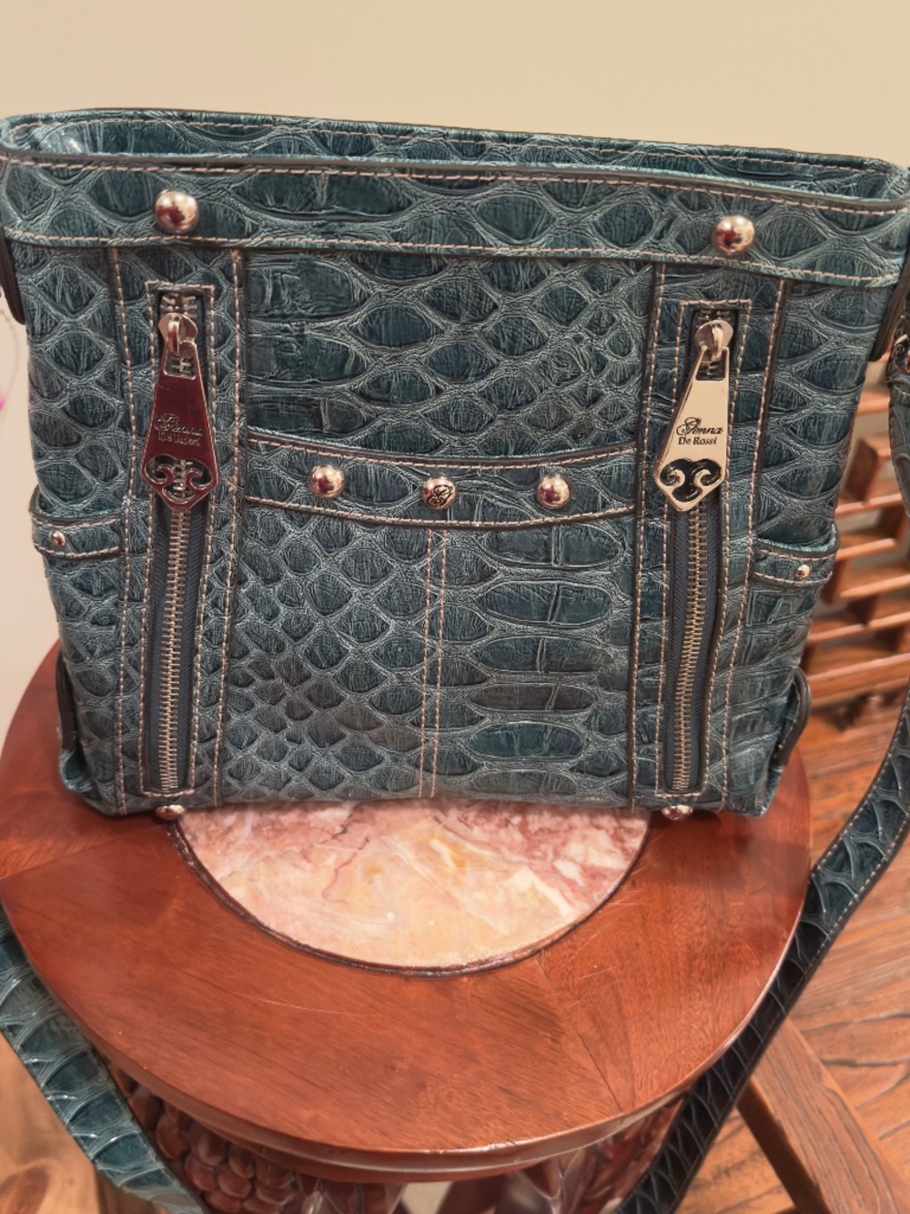 Genna De Rossi Green bag / purse 10x10